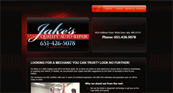 Desktop Screenshot of jakesqualityautorepair.com